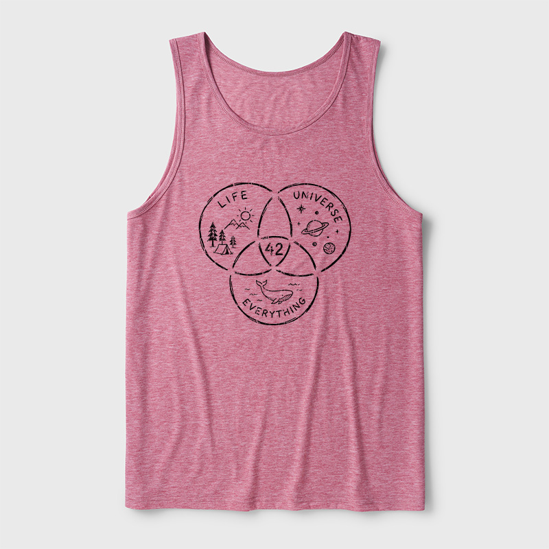 Life, the Universe & Everything Ultra Soft Heather Tank