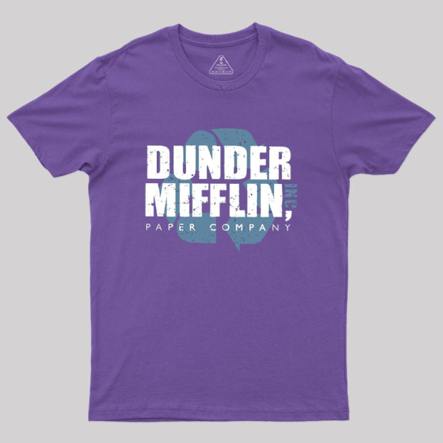 Dunder Mifflin Inc Geek T-Shirt