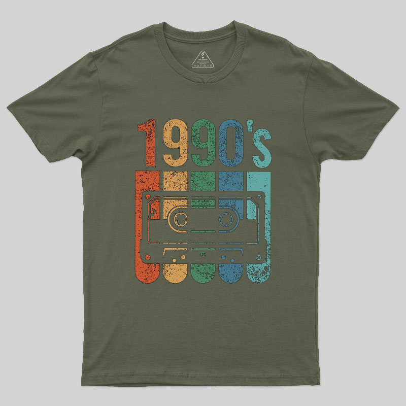 1990's Cassette Tape Geek T-Shirt