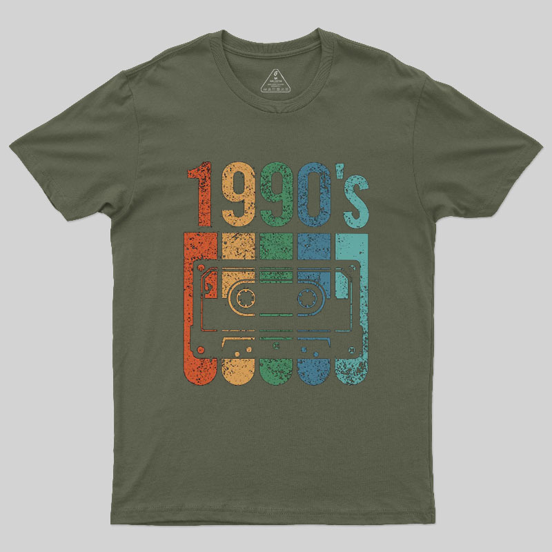 1990's Cassette Tape Geek T-Shirt