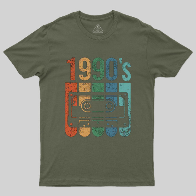 1990's Cassette Tape Geek T-Shirt