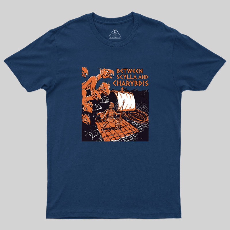 Scylla & Charybdis Greek Myth Graphic Geek T-Shirt