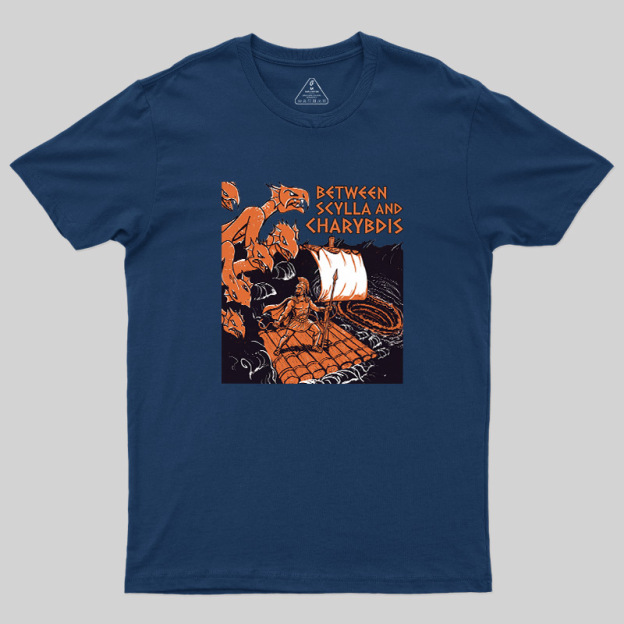 Scylla & Charybdis Greek Myth Graphic Geek T-Shirt