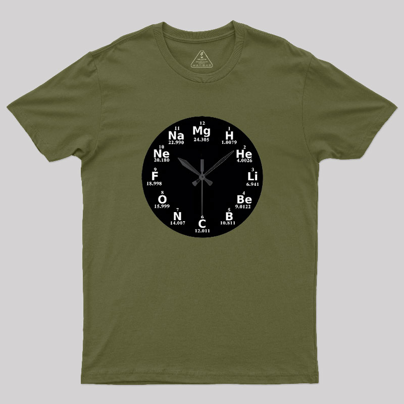 Periodic Table Science Elements Geek T-Shirt