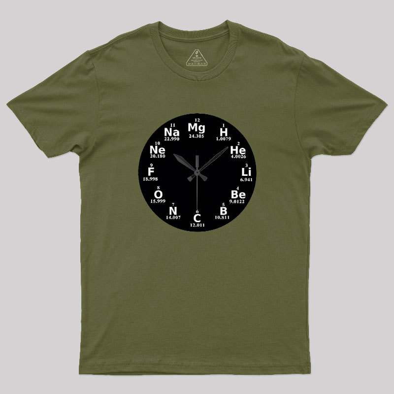 Periodic Table Science Elements Geek T-Shirt