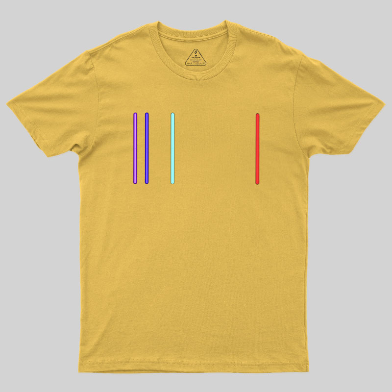 Hydrogen Emission Spectrum Geek T-Shirt