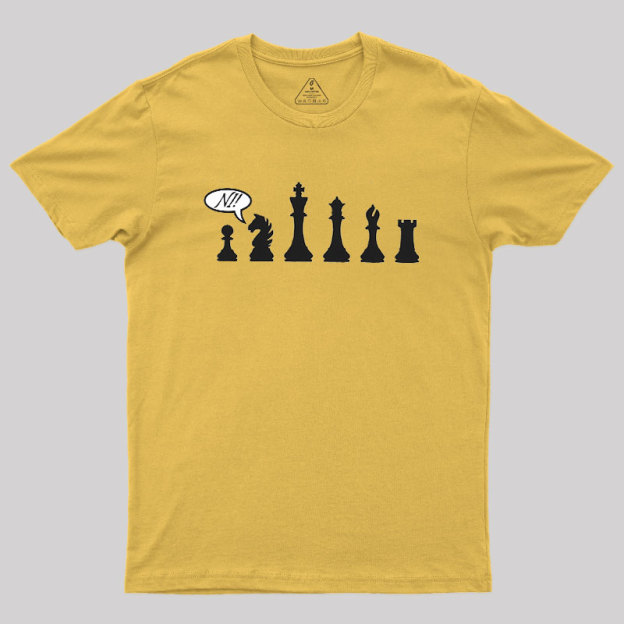 Ni! in a crowd Geek T-Shirt