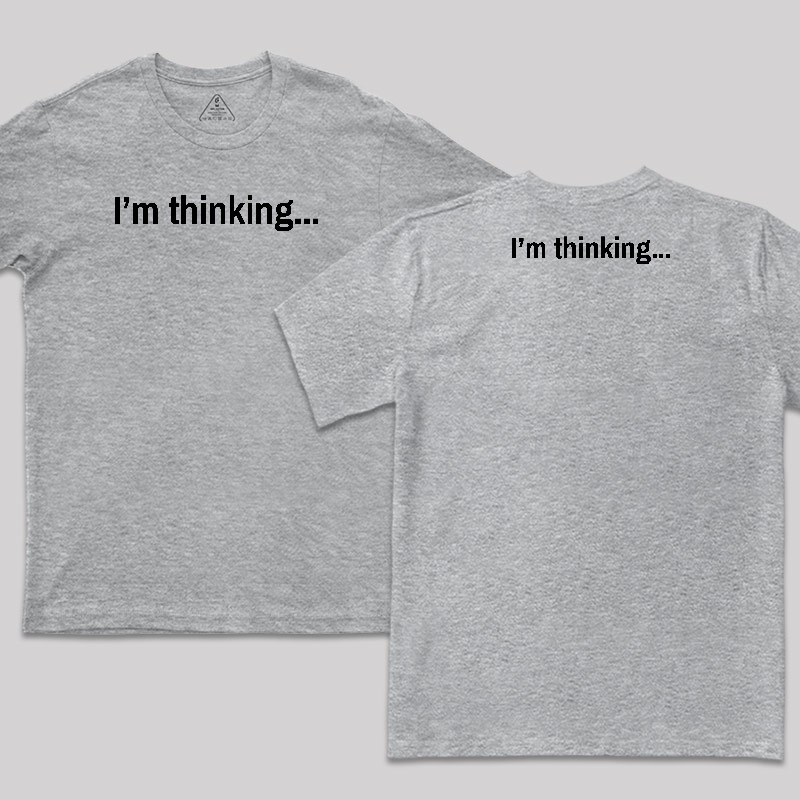 I'm thinking Front and Back Printed T-Shirt