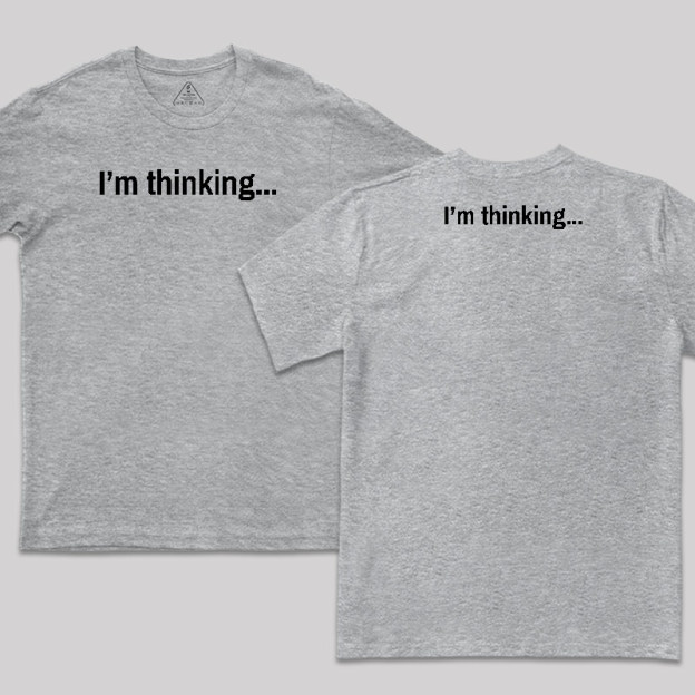 I'm thinking Front and Back Printed T-Shirt