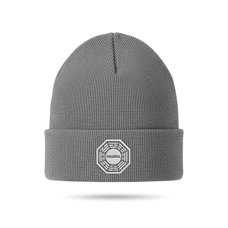 Dharma Initiative Geek Embroidered Beanie