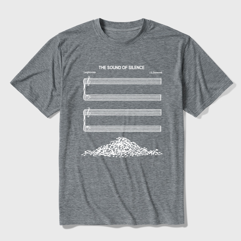 The Sound Of Silence music sheets Ultra Soft Heather Tees