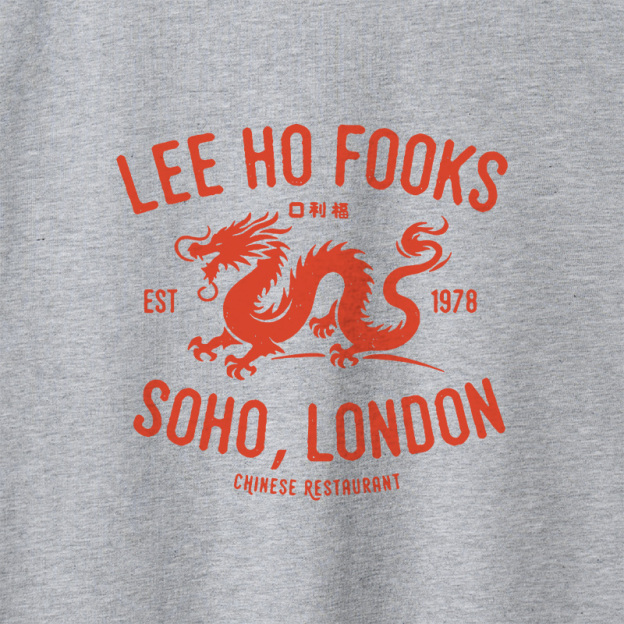 Lee Ho Fooks Vintage Resto Geek Retro Raglan Long-Sleeve Tee