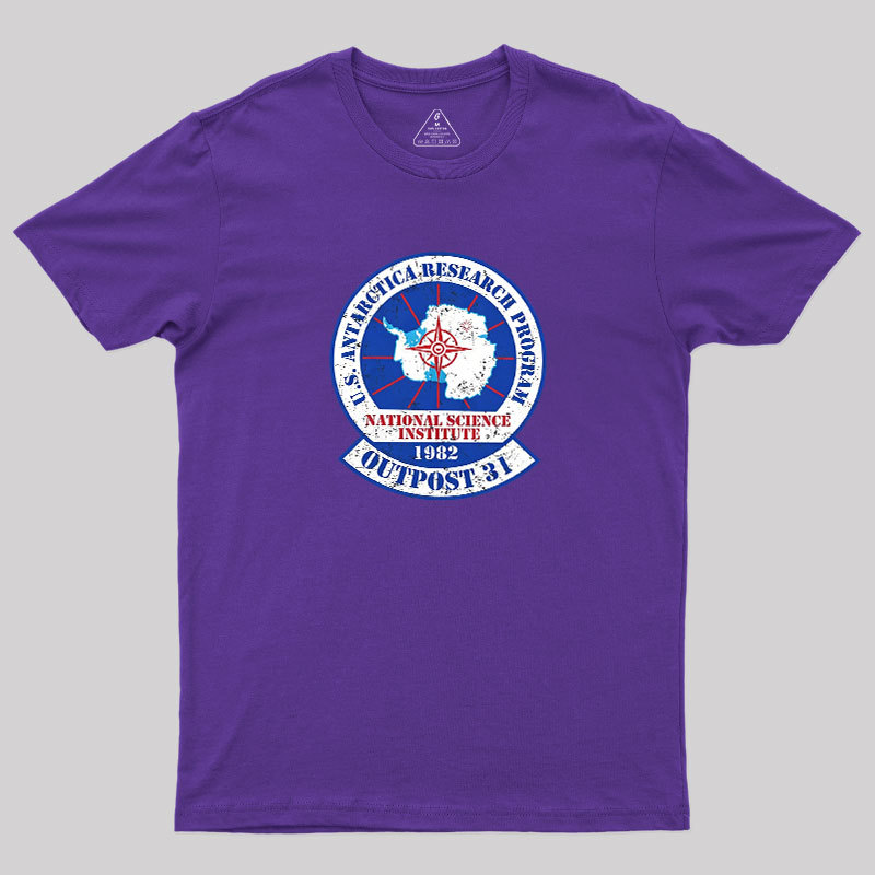 Outpost 31 Antarctica 1982 Geek T-Shirt