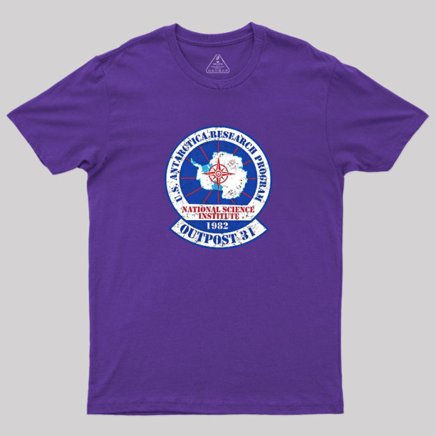 Outpost 31 Antarctica 1982 Geek T-Shirt