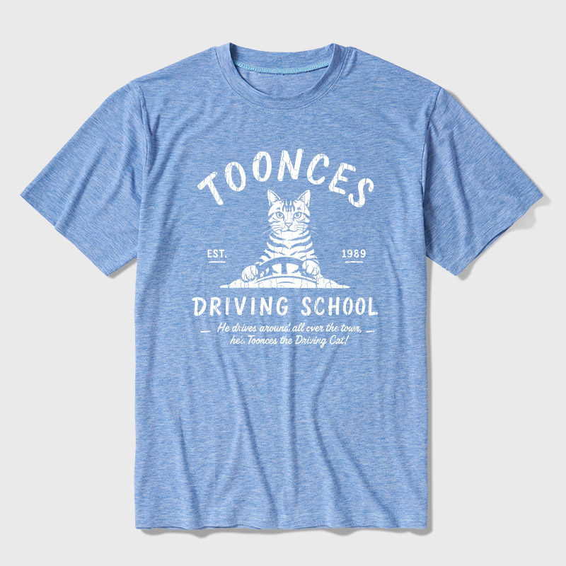 Toonces Driving School Ultra Soft Heather Tee