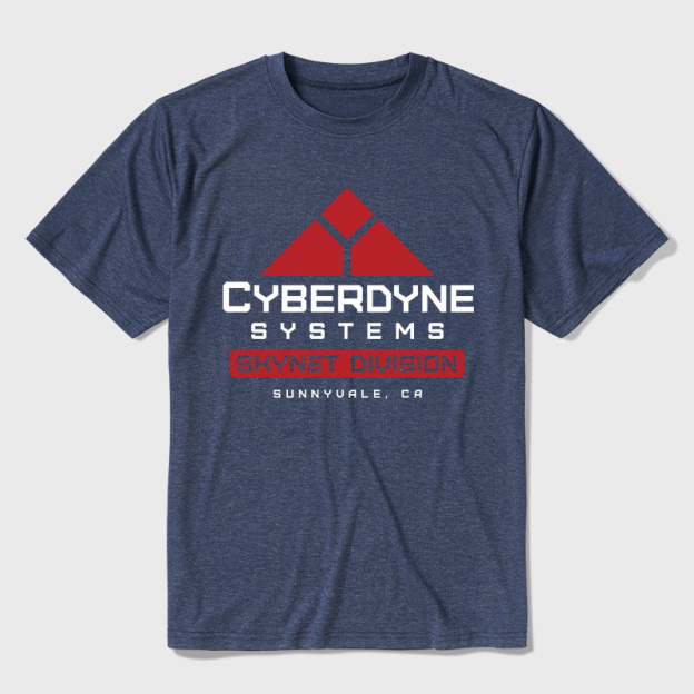 Cyberdyne Systems Skynet Division Ultra Soft Heather Tee