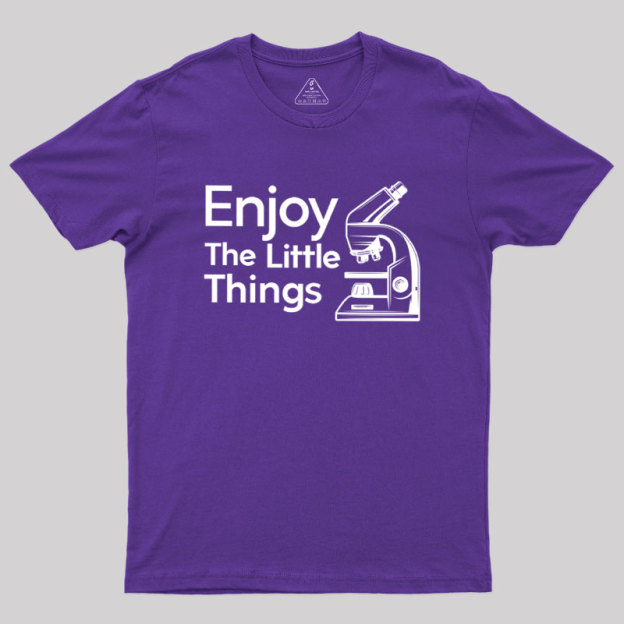 Enjoy The Little Things Geek T-Shirt