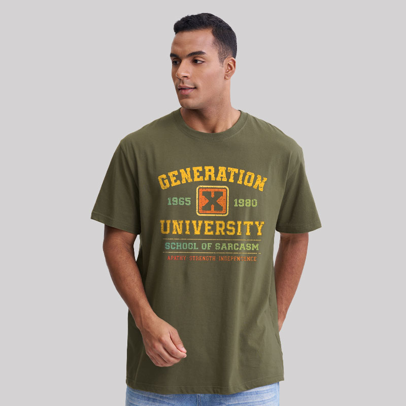 Generation X University Geek T-Shirt