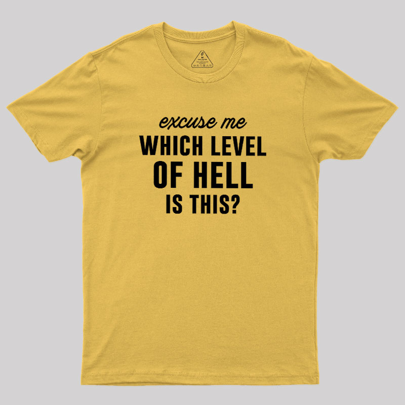 Which Level Of Hell Is This Geek T-Shirt