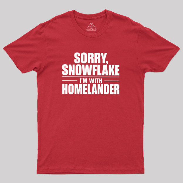 Sorry Snowflake Geek T-Shirt