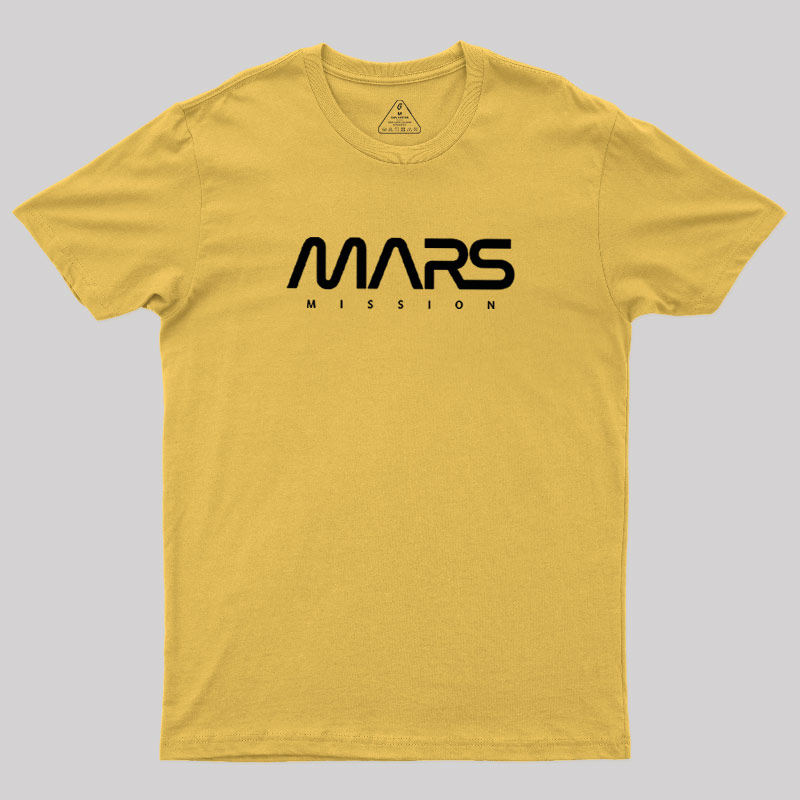 Mars Mission Geek T-Shirt
