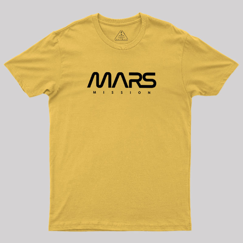 Mars Mission Geek T-Shirt