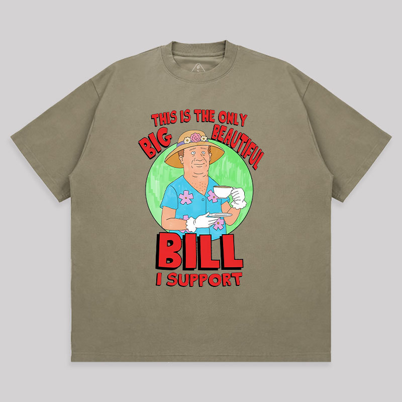 Beautiful Bill Unisex Oversized T-shirt