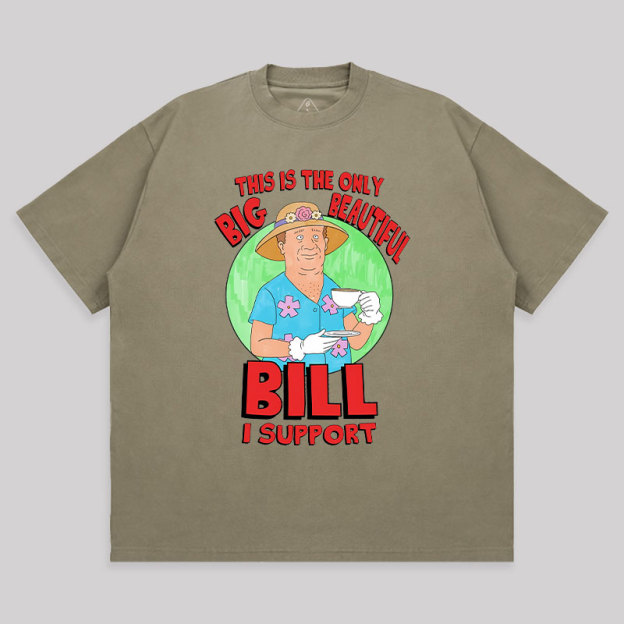 Beautiful Bill Unisex Oversized T-shirt