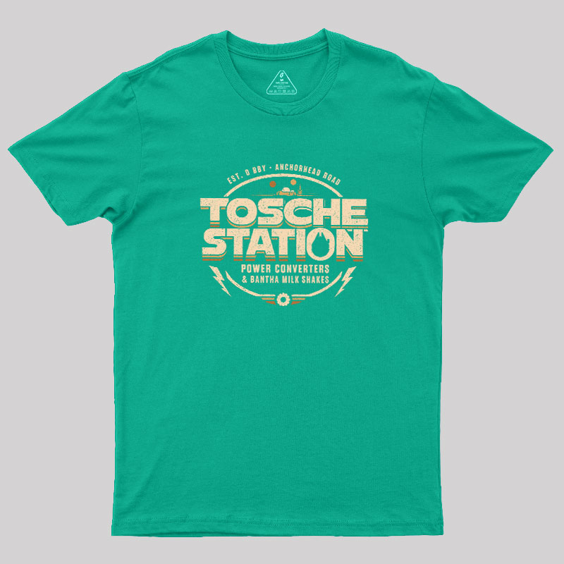 Power Converters And Bantha Milk Shakes Geek T-Shirt