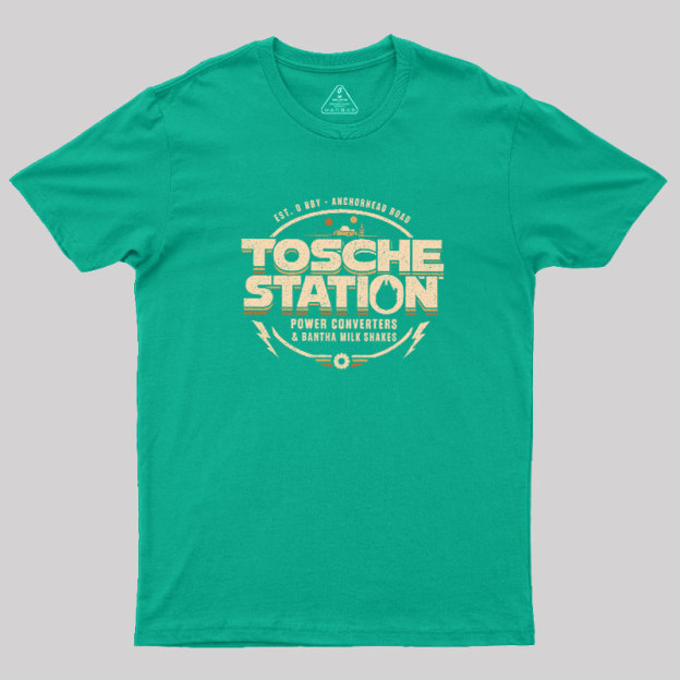 Power Converters And Bantha Milk Shakes Geek T-Shirt