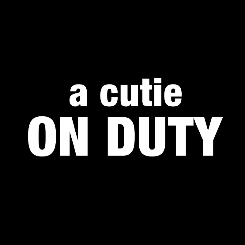 Cutie on Duty Geek T-Shirt
