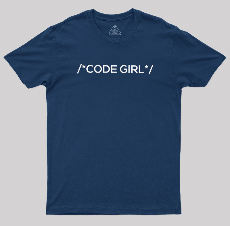 Coder Girl Programmer Geek T-Shirt