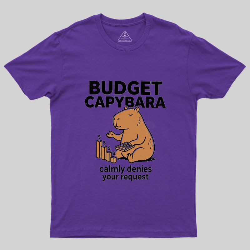 Budget Capybara Geek T-Shirt