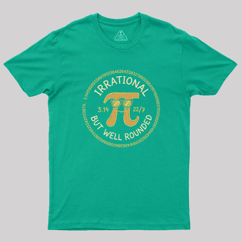 Well-Rounded Pi Geek T-Shirt