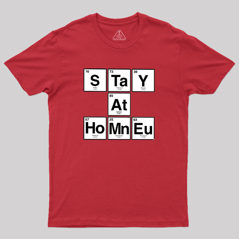Periodic Stay-at-Home Geek T-Shirt