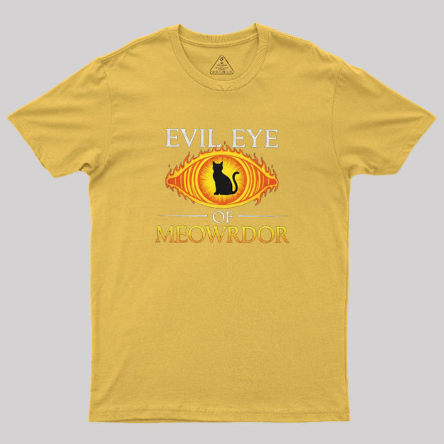Evil Eye Of Meowrdor Geek T-Shirt