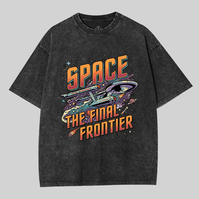 Final Frontier Geek Washed T-shirt