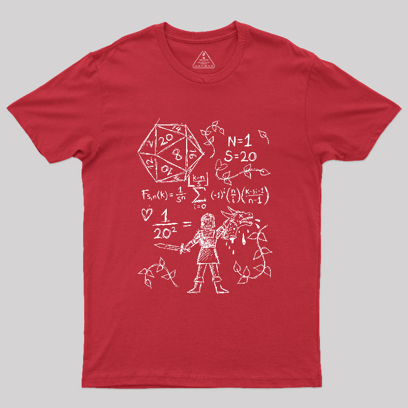 Knight of Probability Geek T-Shirt