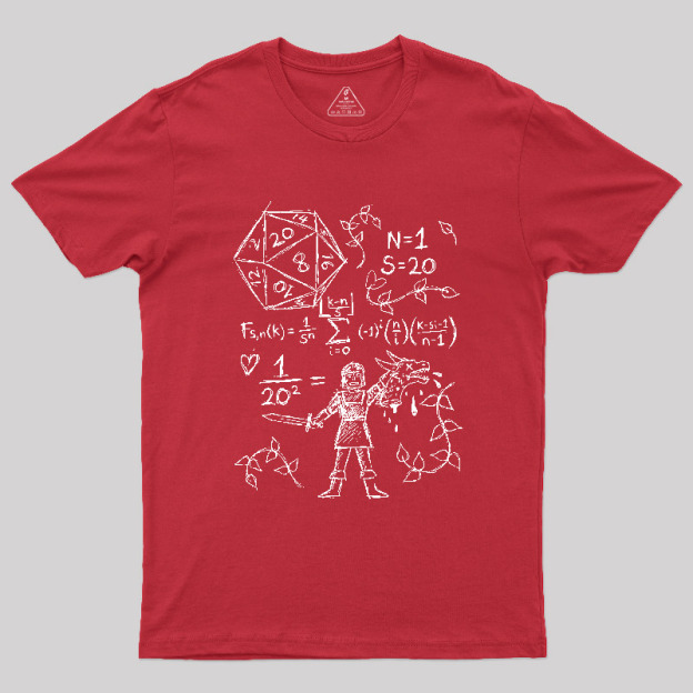 Knight of Probability Geek T-Shirt