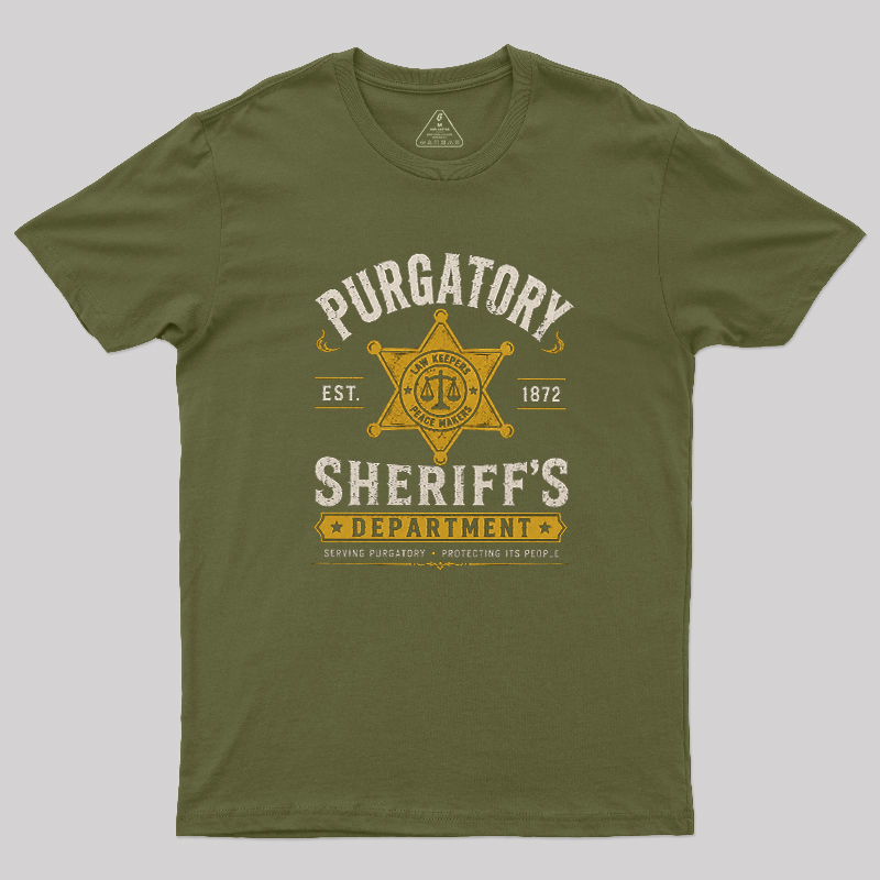 Purgatory Sheriff's Department Geek T-Shirt