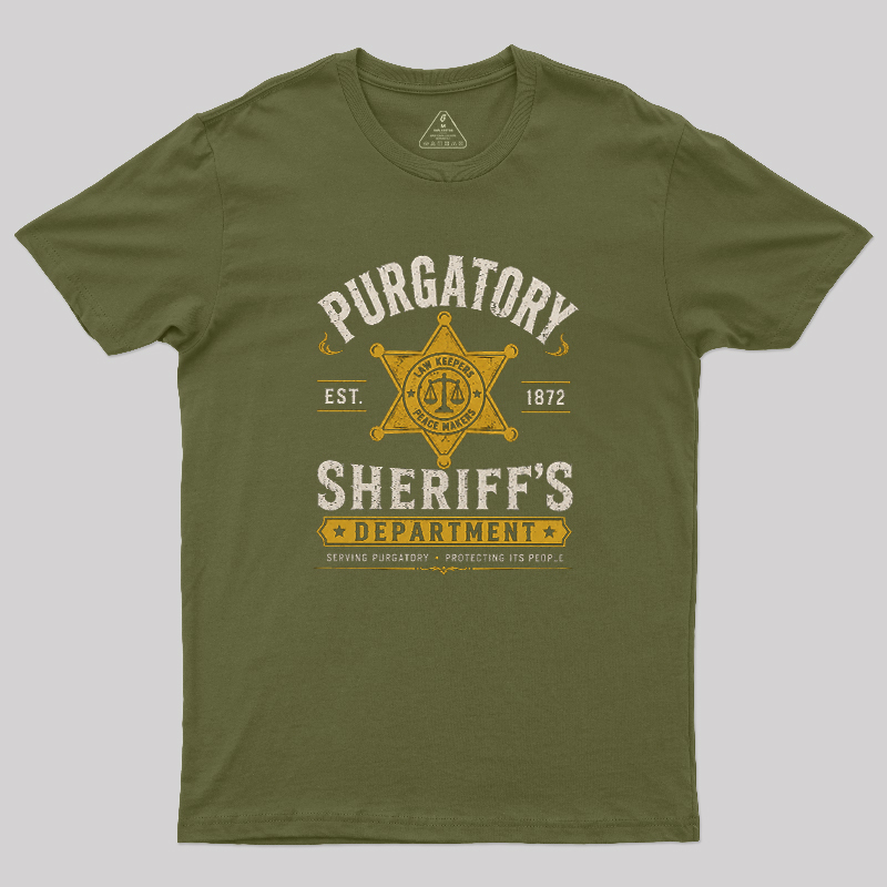 Purgatory Sheriff's Department Geek T-Shirt