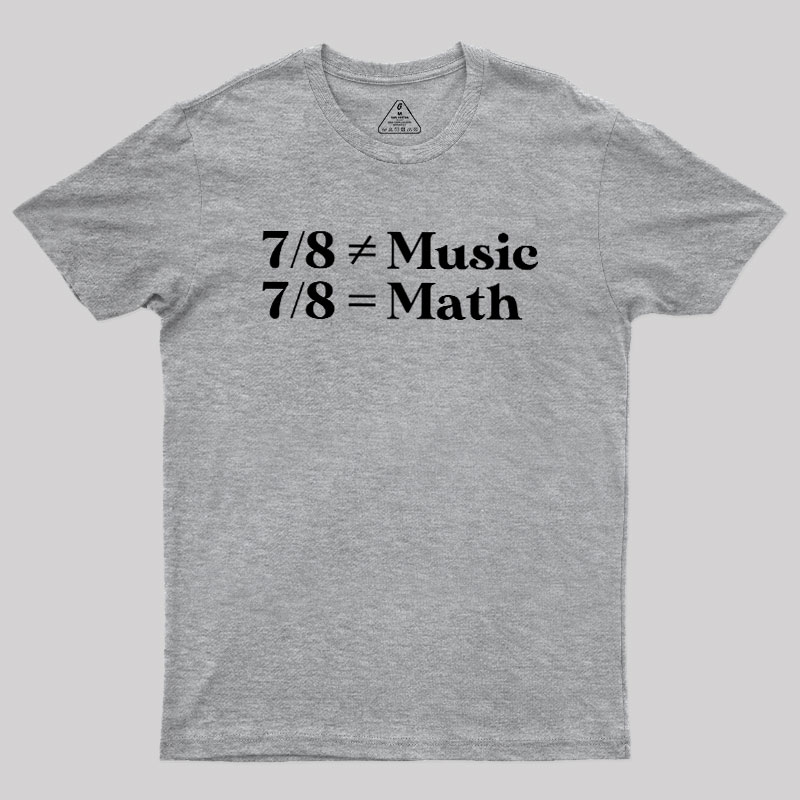 Music and Math Geek T-Shirt