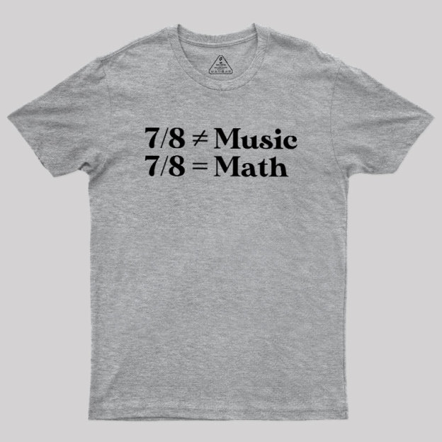 Music and Math Geek T-Shirt