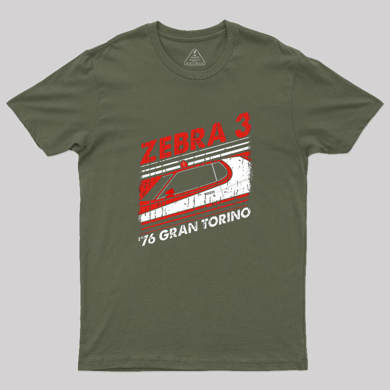 Zebra 3 Classic Geek T-Shirt