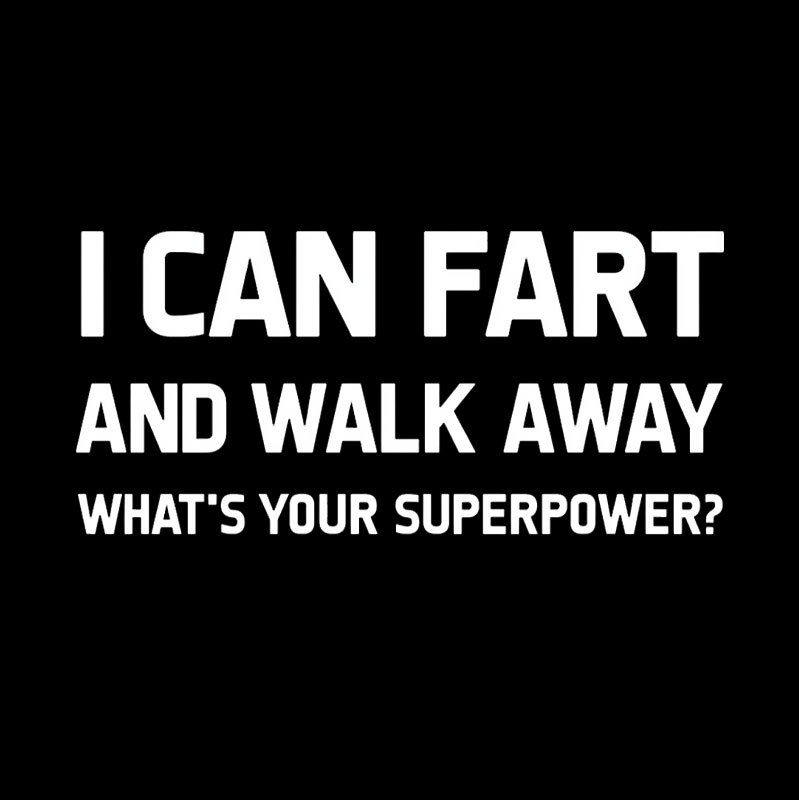 Humorous Superpower Geek T-Shirt