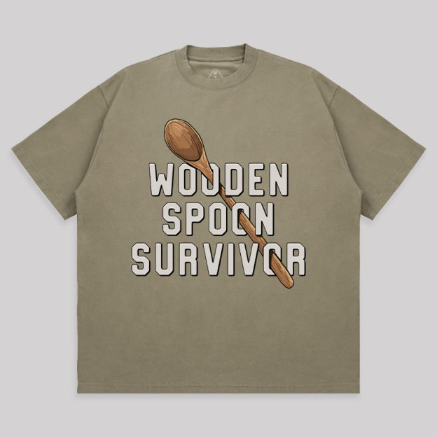 Wooden Spoon Survivor Unisex Oversized T-shirt