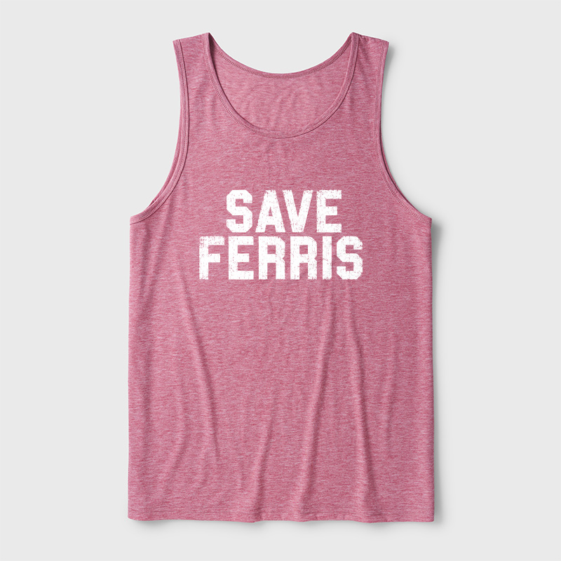 Save Ferris Ultra Soft Heather Tank