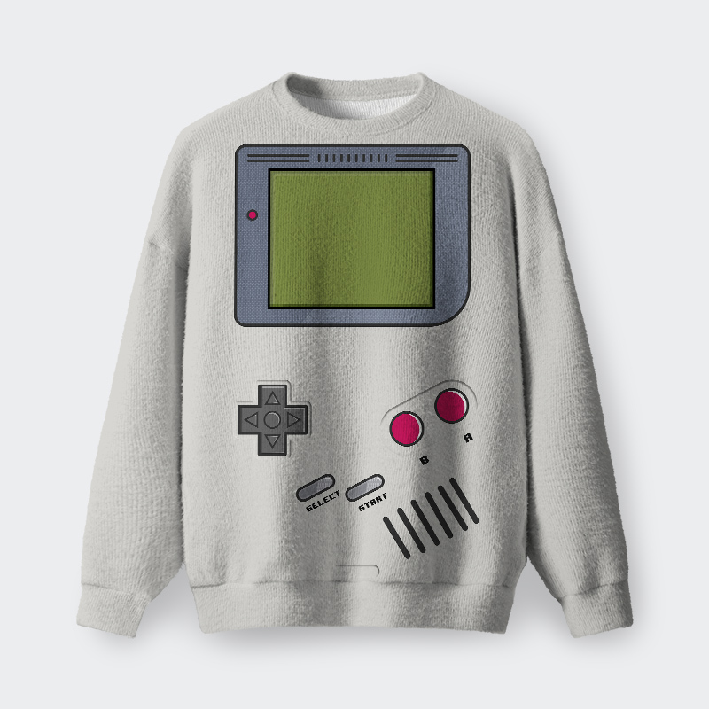 Geeksoutfit Game Boy Fuzzy Fleece Sweatshirt for Sale