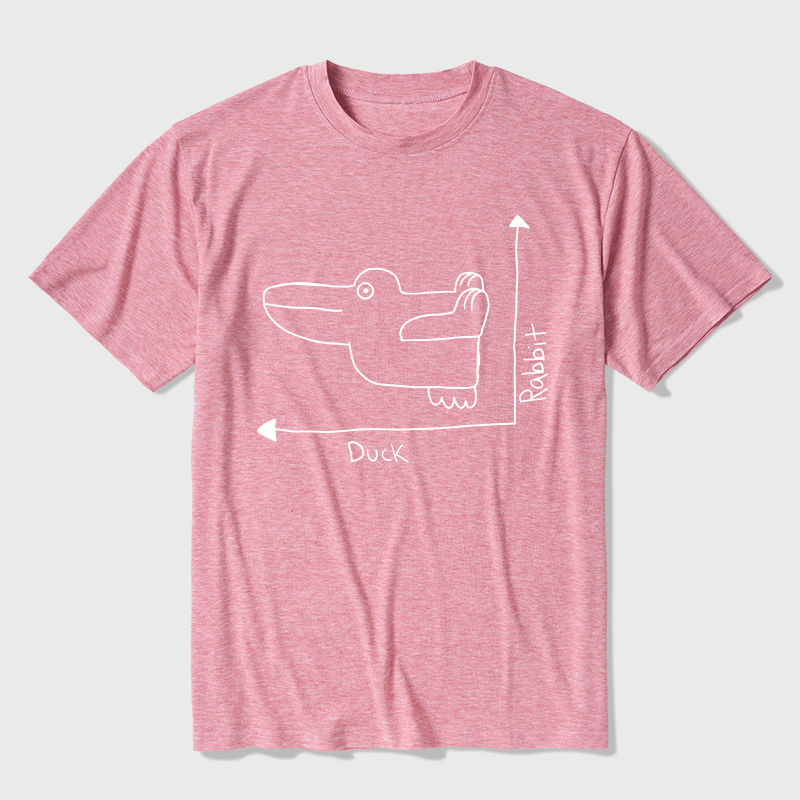 Duck Rabbit Graph Ultra Soft Heather Tee