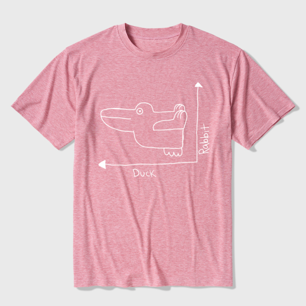 Duck Rabbit Graph Ultra Soft Heather Tee